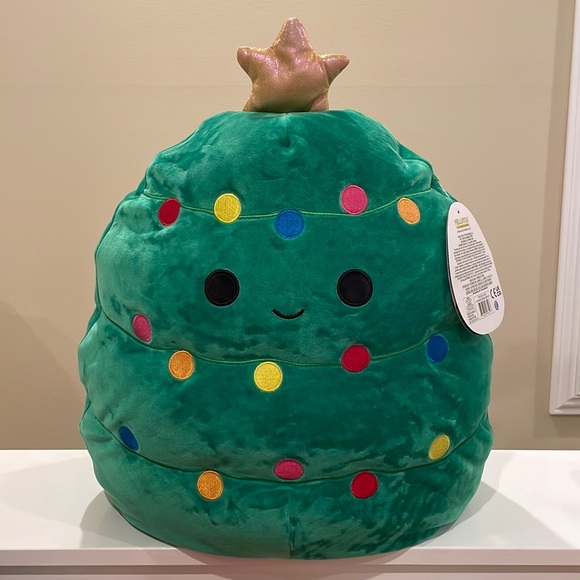 NWT 16โ Carol the Christmas Tree ๐ Squishmallow - Picture 1 of 3